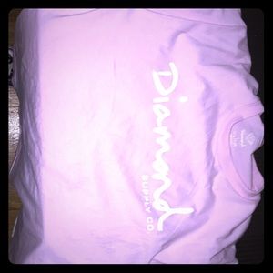 Pink men’s diamond tee shirt